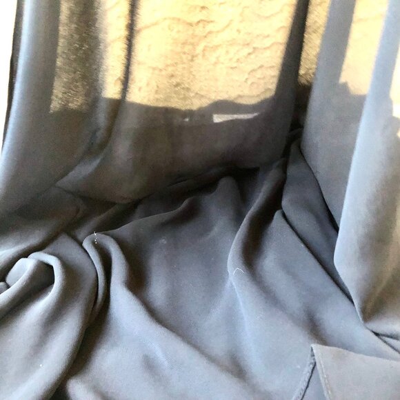 Adrianna Papell Evening Vintage 80's Black Flirty Tulle Swing Skirt - Picture 6 of 11